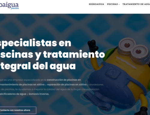 Descubre la nueva web de Hidroaigua
